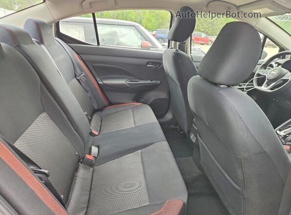 3N1CN8FV1RL854417 2024 NISSAN VERSA White Widok tylnych siedzeń