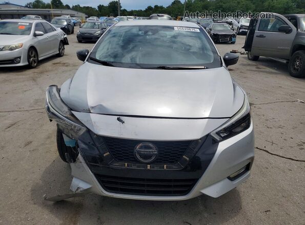 3N1CN8FV2LL892746 2020 NISSAN VERSA Silver Front view