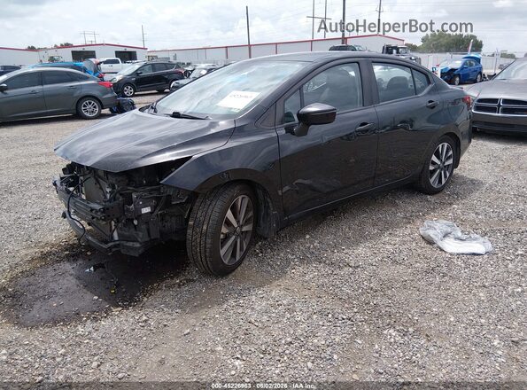 3N1CN8FV2LL913594 2020 NISSAN VERSA Black Vista tres cuartos delantera izquierda