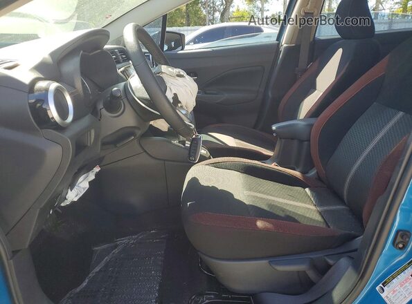 3N1CN8FV2SL825322 2025 NISSAN VERSA Синий Вид салона спереди