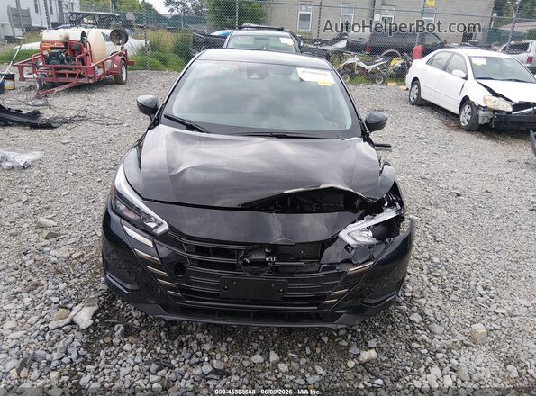 3N1CN8FV2SL887819 2025 NISSAN VERSA Black Դիմացի տեսք