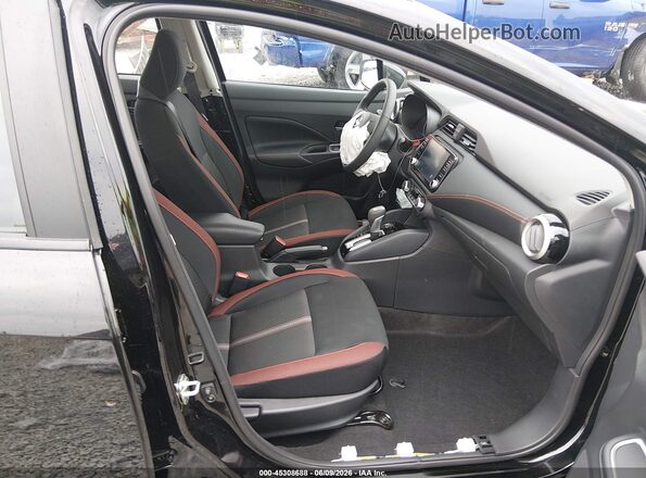 3N1CN8FV2SL887819 2025 NISSAN VERSA Black Սալոնի դիմացի տեսք