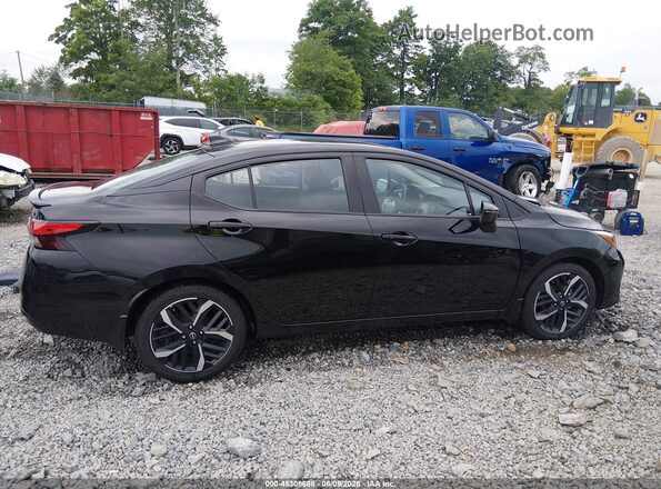 3N1CN8FV2SL887819 2025 NISSAN VERSA Black Սալոնի 360 աստիճան տեսք
