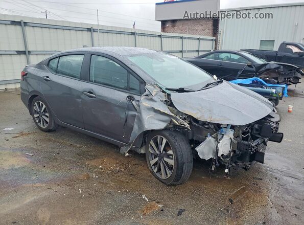 3N1CN8FV3LL801581 2020 NISSAN VERSA Серый Передняя правая четверть