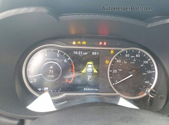 3N1CN8FV3LL801581 2020 NISSAN VERSA Серый Вид щитка приборов