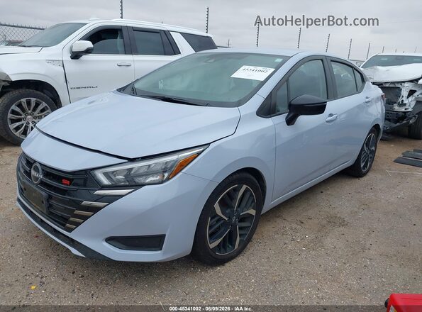 3N1CN8FV3PL824994 2023 NISSAN VERSA Blue წინა მარცხენა ხედი სამი მეოთხედიდან