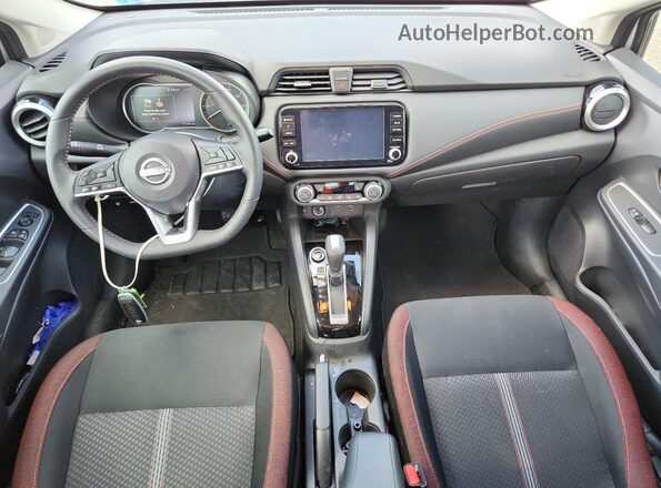 3N1CN8FV3SL861441 2025 NISSAN VERSA Silver Dashboard view