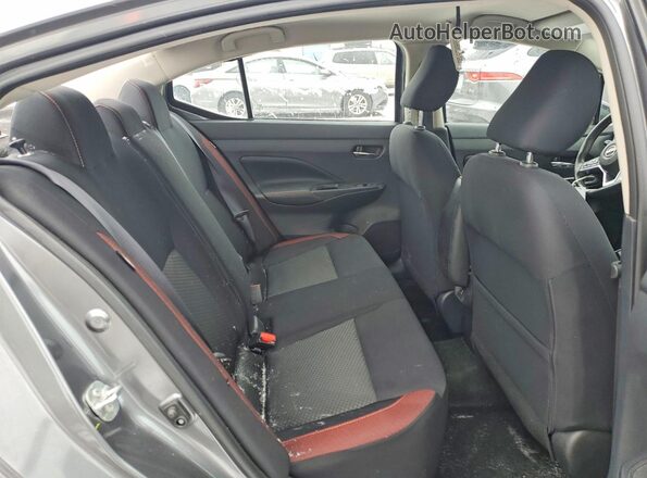 3N1CN8FV4PL819450 2023 NISSAN VERSA Gray უკანა სავარძლების ხედი