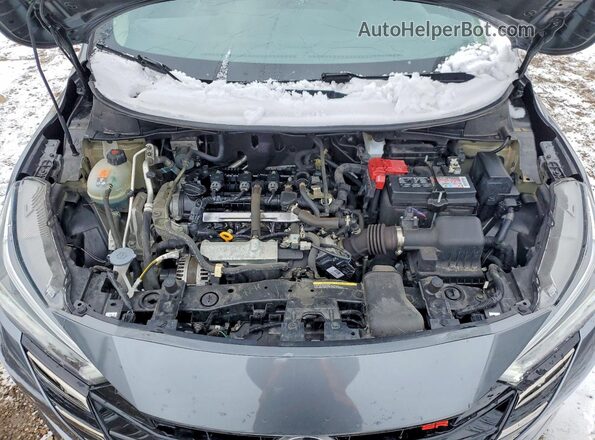 3N1CN8FV4PL819450 2023 NISSAN VERSA Gray უკანა სალონის ხედი