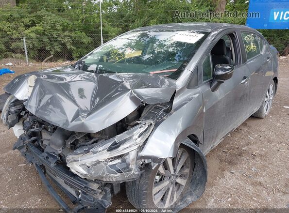 3N1CN8FV7LL818786 2020 NISSAN VERSA Gray წინა ხედი