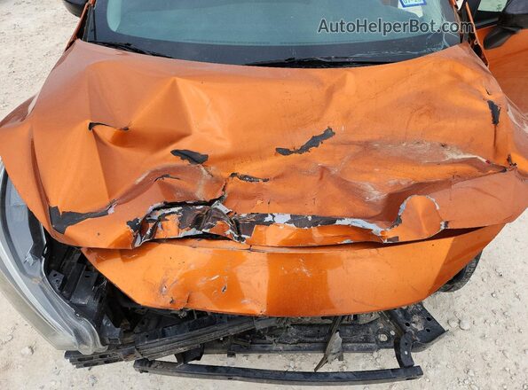 3N1CN8FV7ML855144 2021 NISSAN VERSA Orange უკანა სალონის ხედი