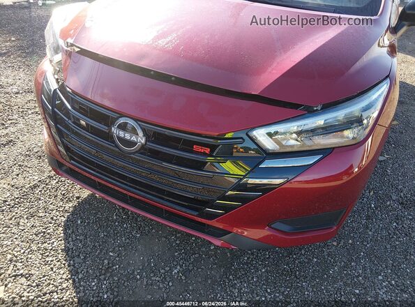 3N1CN8FV7SL876945 2025 NISSAN VERSA Red წინა ხედი
