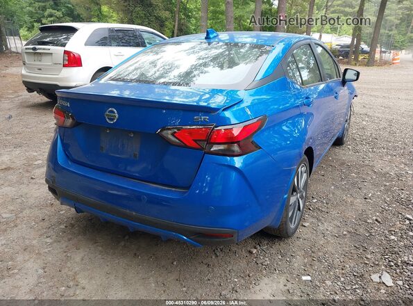 3N1CN8FV9ML879512 2021 NISSAN VERSA Blue უკანა მარჯვენა