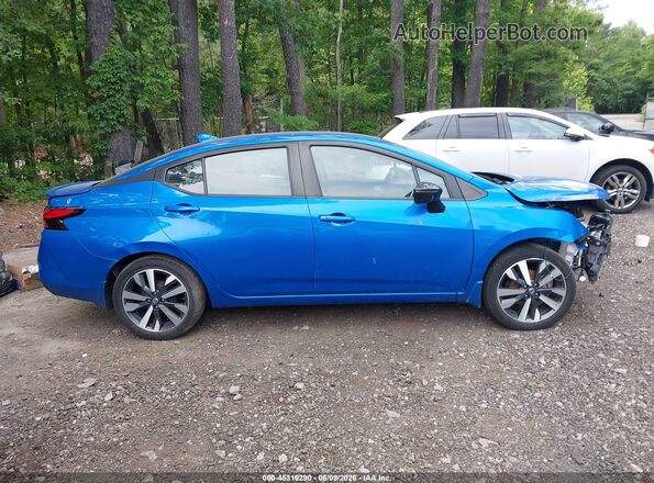 3N1CN8FV9ML879512 2021 NISSAN VERSA Blue სალონის 360-გრადუსიანი ხედი