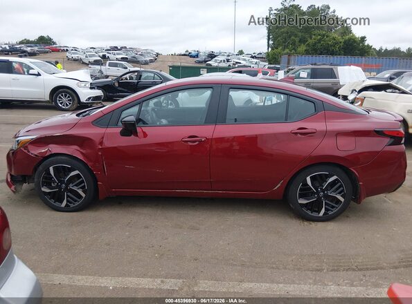 3N1CN8FV9PL831092 2023 NISSAN VERSA Red Панорамний вид салону 360°