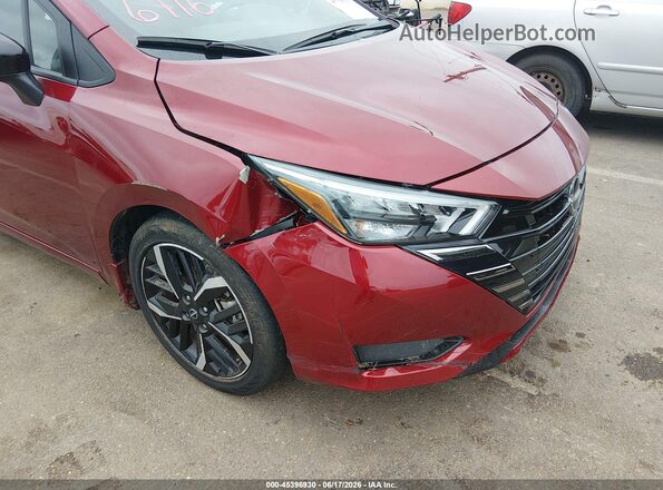 3N1CN8FV9PL831092 2023 NISSAN VERSA Red 