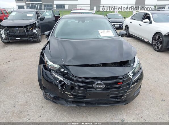 3N1CN8FV9SL875067 2025 NISSAN VERSA Black Vista del cuadro de instrumentos