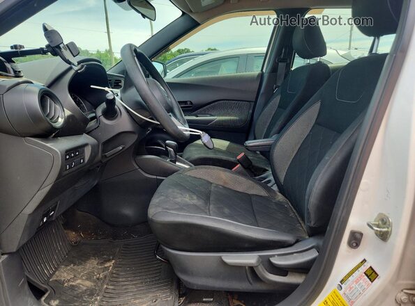 3N1CP5BV0LL527934 2020 NISSAN KICKS White Widok wnętrza z przodu