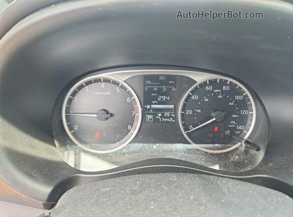 3N1CP5BV0LL527934 2020 NISSAN KICKS White Widok zestawu wskaźników