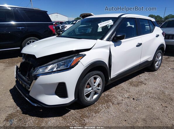 3N1CP5BV0ML464562 2021 NISSAN KICKS White წინა ხედი
