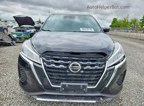3N1CP5BV0ML493141 2021 NISSAN KICKS Black Вид спереду