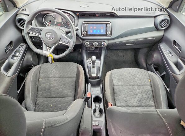 3N1CP5BV0ML493141 2021 NISSAN KICKS Black Вид панелі приладів