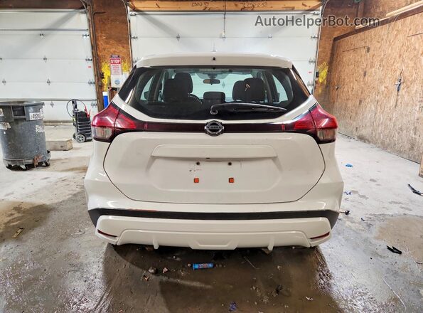 3N1CP5BV0ML549420 2021 NISSAN KICKS White Вид ззаду