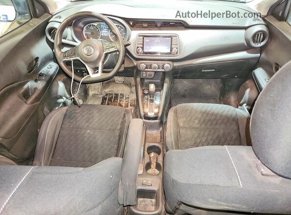 3N1CP5BV0ML549420 2021 NISSAN KICKS White Вид панелі приладів