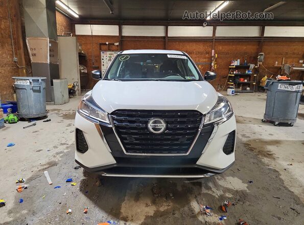 3N1CP5BV0ML549420 2021 NISSAN KICKS White Вид спереду