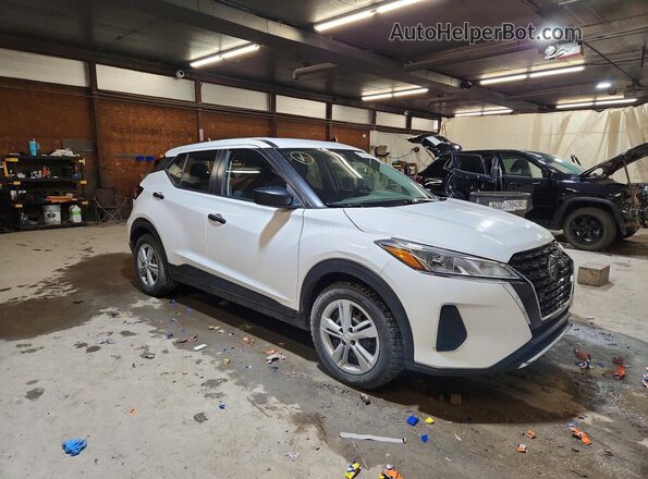 3N1CP5BV0ML549420 2021 NISSAN KICKS White Передня права чверть
