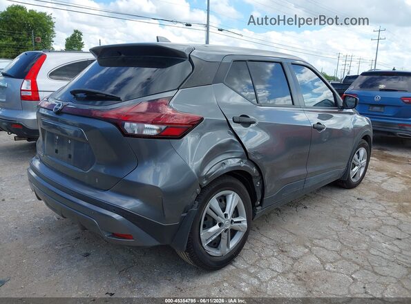 3N1CP5BV0NL514474 2022 NISSAN KICKS Gray Հետևի աջ