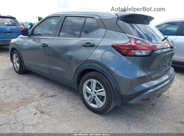 3N1CP5BV0NL514474 2022 NISSAN KICKS Gray Հետևի ձախ