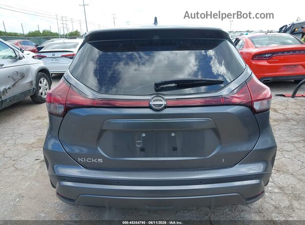 3N1CP5BV0NL514474 2022 NISSAN KICKS Gray 