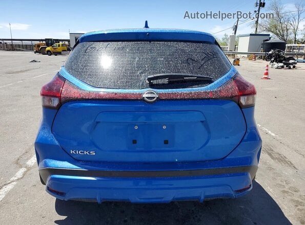 3N1CP5BV0PL530368 2023 NISSAN KICKS Blue უკანა ხედი