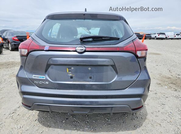 3N1CP5BV0PL548515 2023 NISSAN KICKS Gray Widok z tyłu