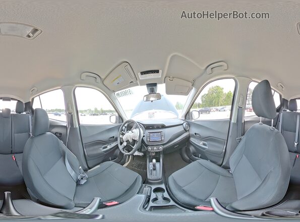 3N1CP5BV0RL486441 2024 NISSAN KICKS Black Vista interior de 360 grados