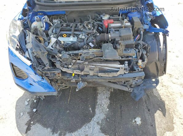 3N1CP5BV0RL529143 2024 NISSAN KICKS Blue ძრავის განყოფილების ხედი