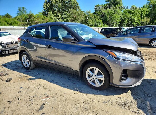 3N1CP5BV0RL536321 2024 NISSAN KICKS Gray Front right