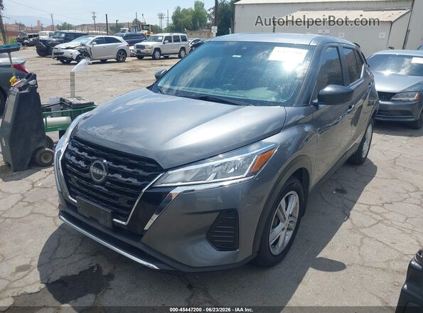 3N1CP5BV0RL537470 2024 NISSAN KICKS Gray Front left