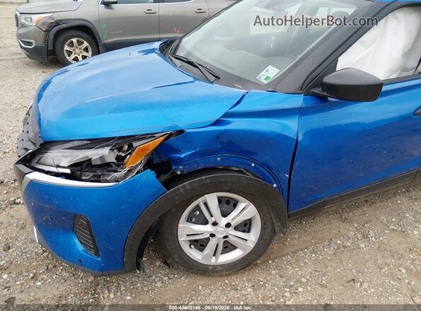 3N1CP5BV0RL551062 2024 NISSAN KICKS Blue Вид спереду
