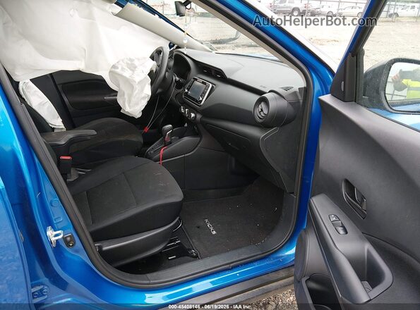 3N1CP5BV0RL551062 2024 NISSAN KICKS Blue Вид салону спереду
