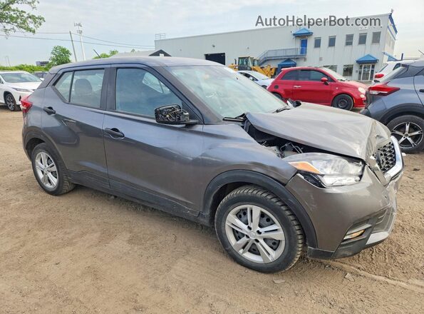 3N1CP5BV1LL525156 2020 NISSAN KICKS Серый Передняя правая четверть