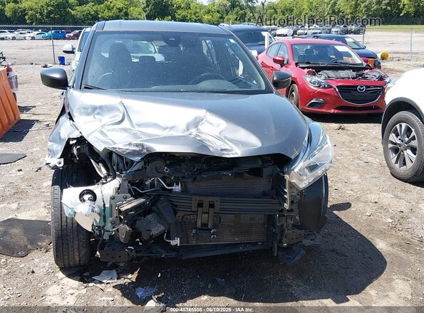 3N1CP5BV1LL560389 2020 NISSAN KICKS Gray Widok z przodu