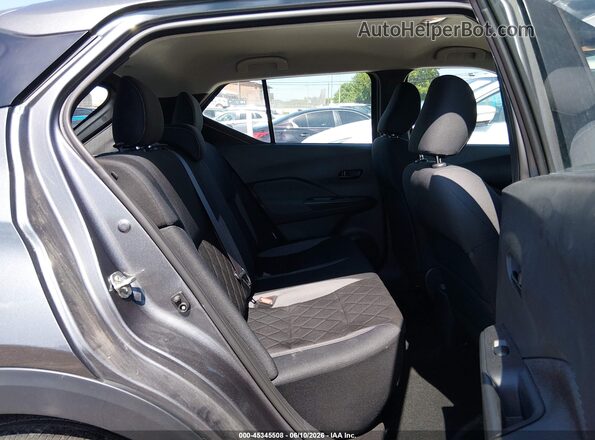 3N1CP5BV1LL560389 2020 NISSAN KICKS Gray Widok naklejki z numerem VIN