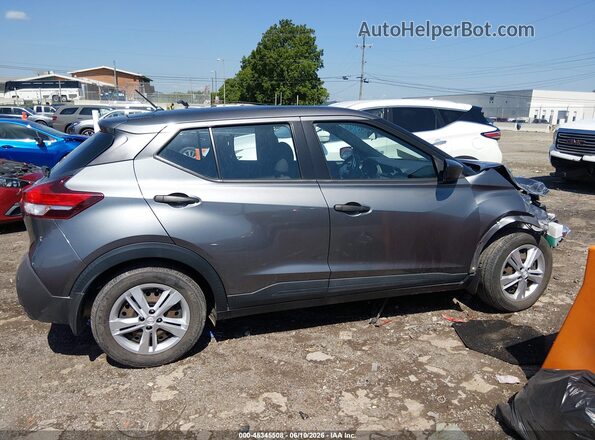 3N1CP5BV1LL560389 2020 NISSAN KICKS Gray Widok wnętrza z tyłu