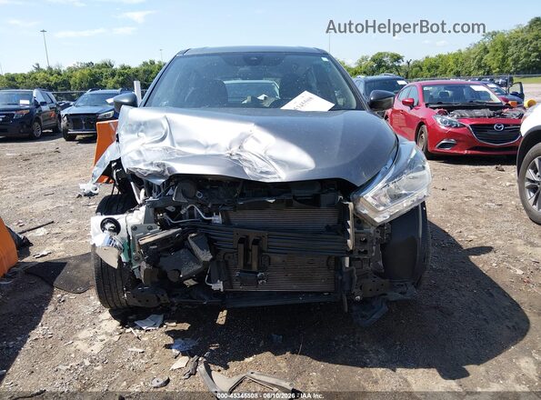 3N1CP5BV1LL560389 2020 NISSAN KICKS Gray Widok zestawu wskaźników