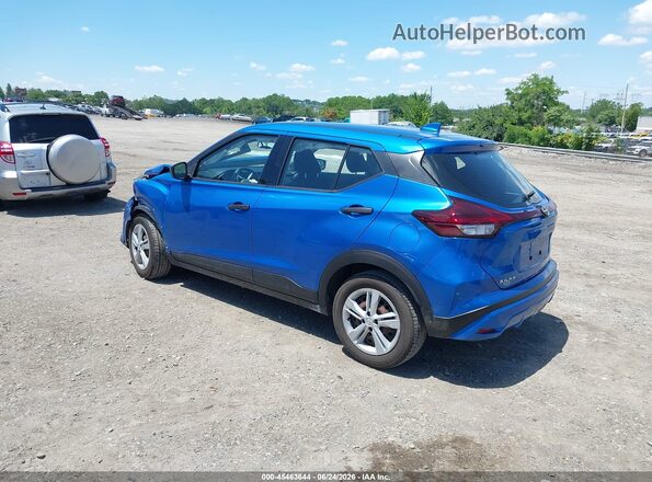 3N1CP5BV1NL504133 2022 NISSAN KICKS Blue Tył lewy