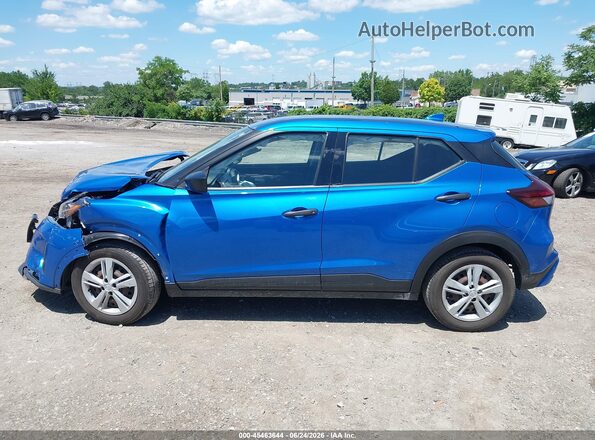 3N1CP5BV1NL504133 2022 NISSAN KICKS Blue Widok wnętrza 360 stopni