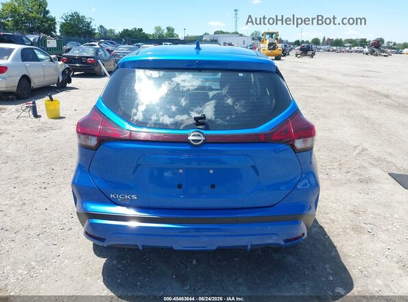 3N1CP5BV1NL504133 2022 NISSAN KICKS Blue 