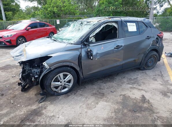 3N1CP5BV1RL471544 2024 NISSAN KICKS Gray Front left